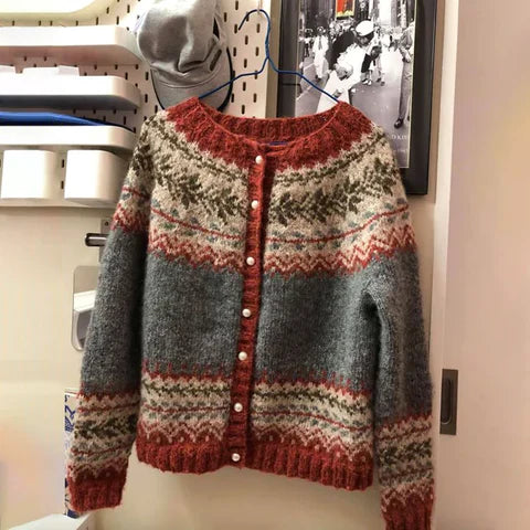 MarcoRinaldi Komfortabel Sweater Med Vintage-knap