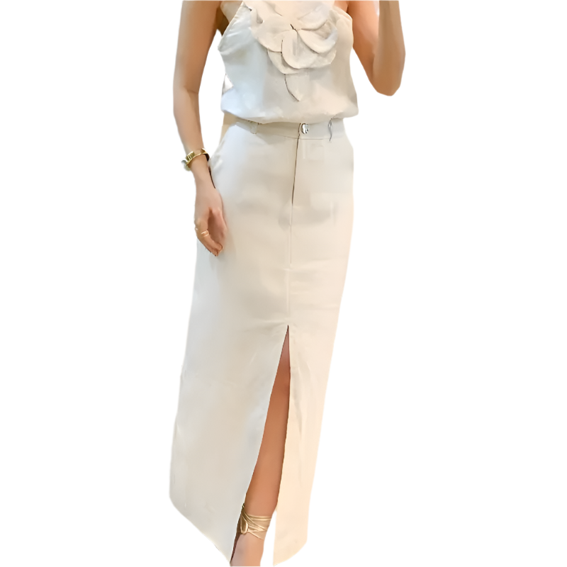 Isabella – Kvinders Sommer-Tosæt med Firkantet Udskæring