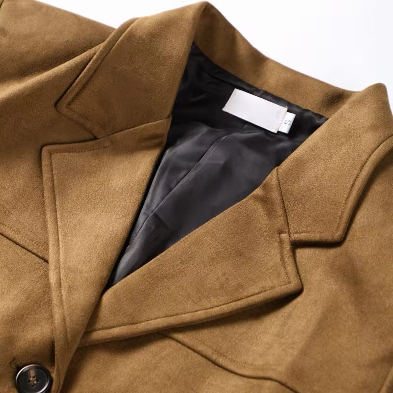 PietroBellini SUEDE Blazer Til Kvinder