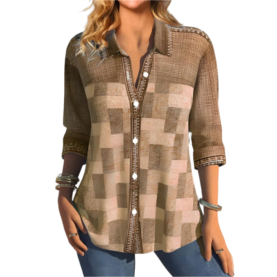 Amélie – Moderne Skræddersyet Damebluse