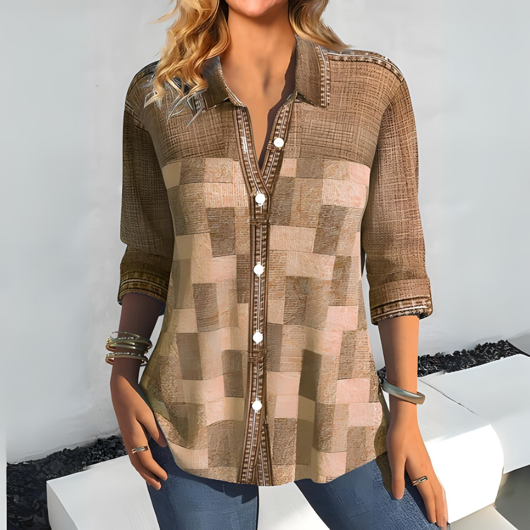 Amélie – Moderne Skræddersyet Damebluse