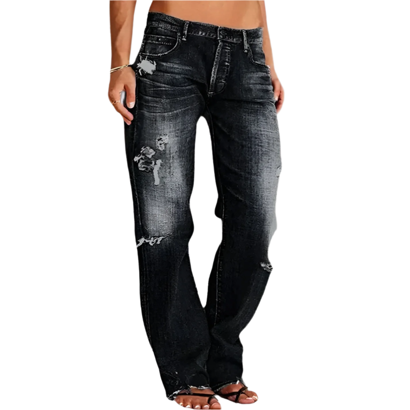 Mariana – Moderne-Fit Stretch Jeans til Kvinder