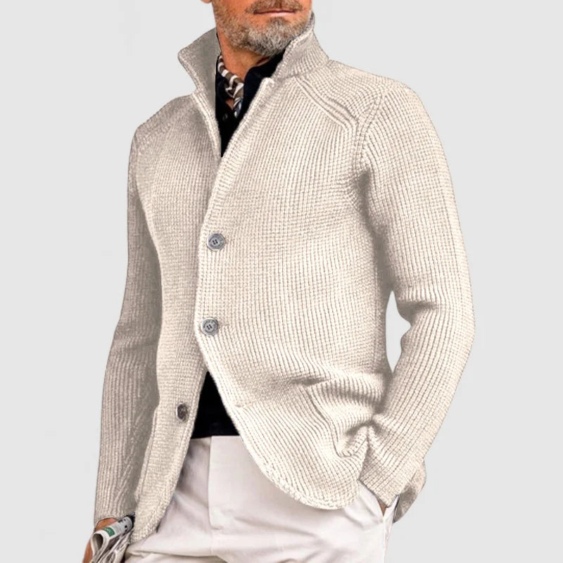 Lorenzo – Vintage Strikket Herrecardigan