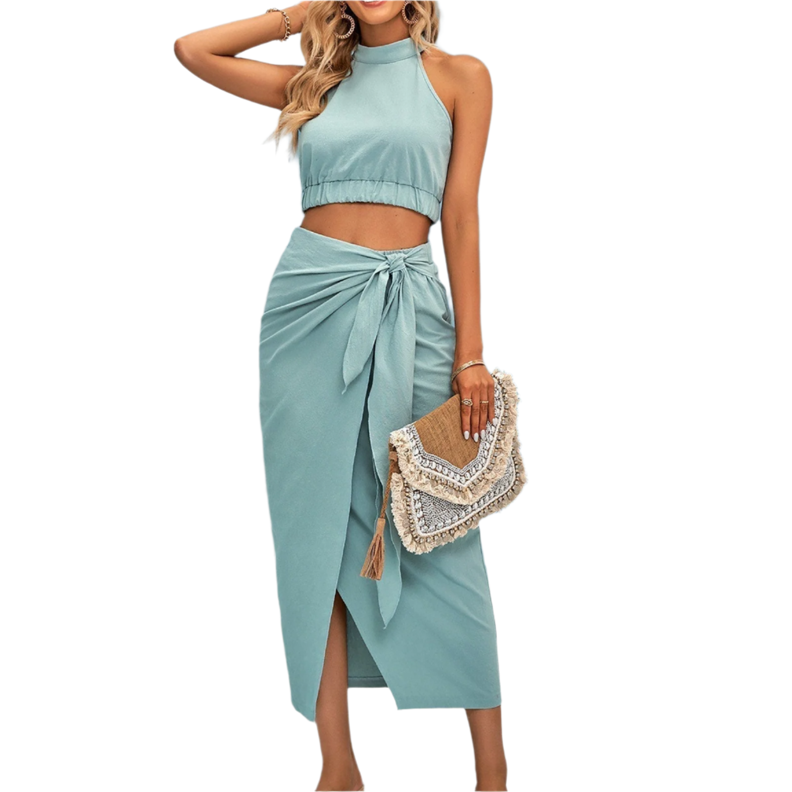 Clara – Let og Stilfuldt Sommer Sæt til Kvinder