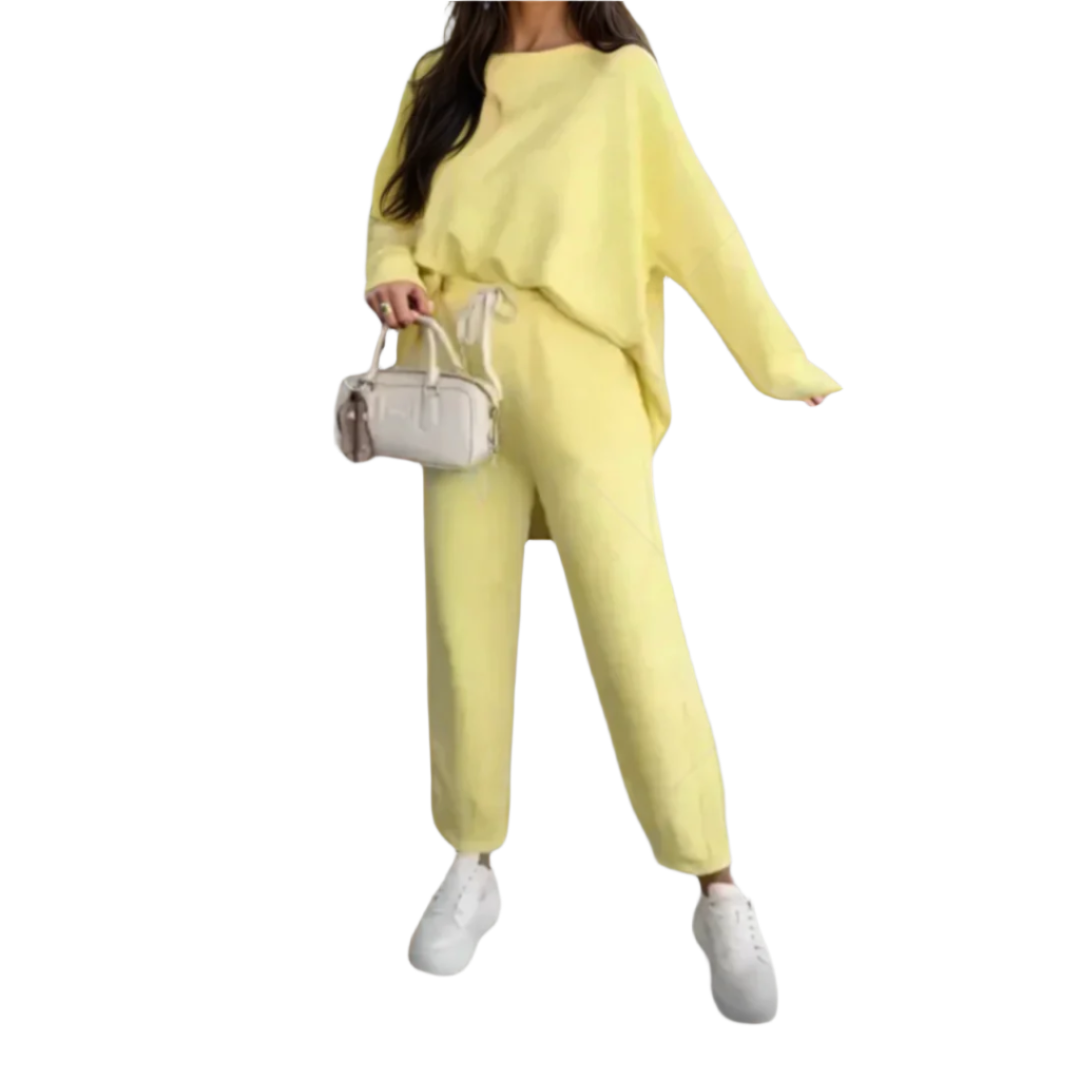 Giulia – Ultra-Blødt Lounge Sæt til Kvinder i Bomuldsblanding