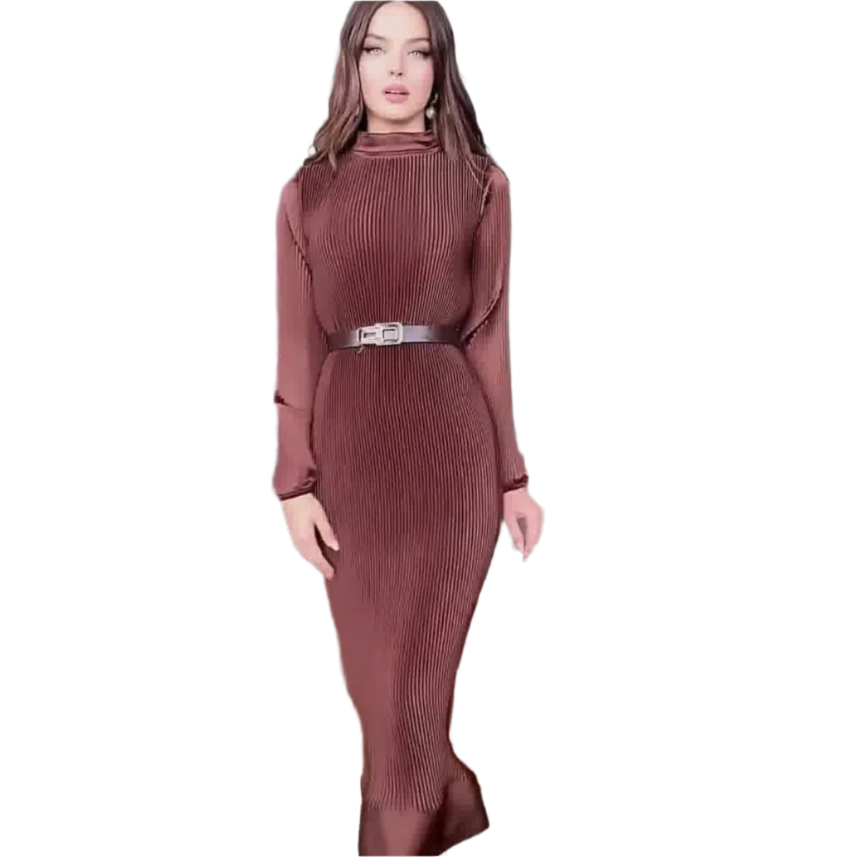 Isabella – Casual Strikket Trøje til Kvinder med Rund Hals