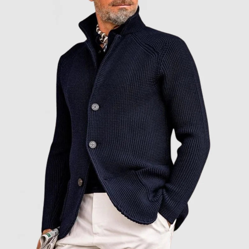 Lorenzo – Vintage Strikket Herrecardigan