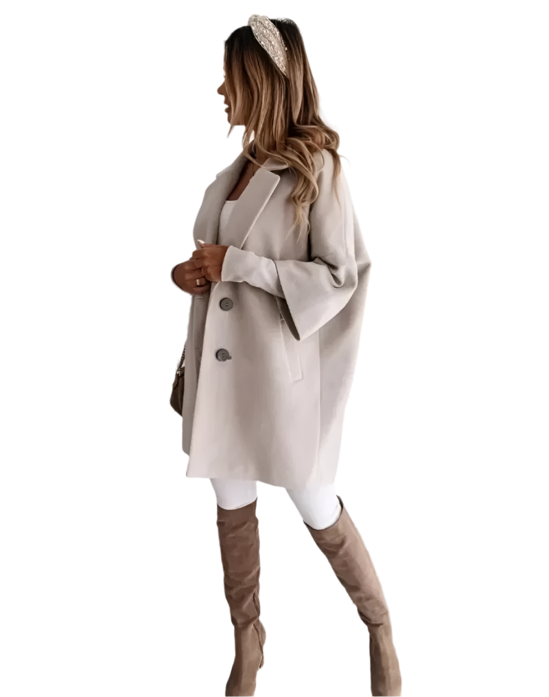 Luciana – Løstsiddende Dame Trenchcoat