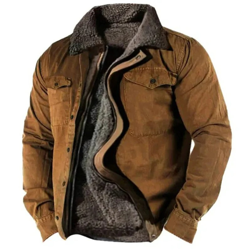 Lorenzo – Klassisk Herrejakke i Western Stil til Vinter