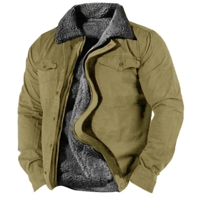 Lorenzo – Klassisk Herrejakke i Western Stil til Vinter