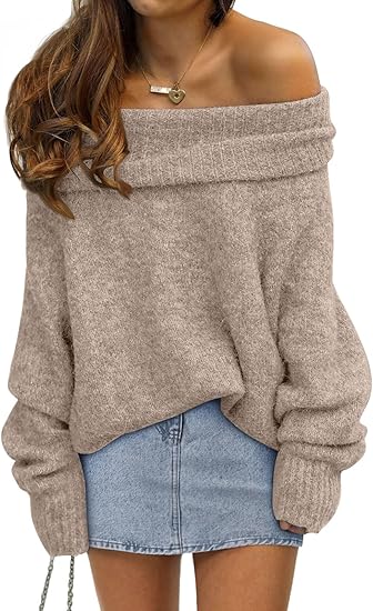 GiuliaRinaldi Off-The-Shoulder-sweater