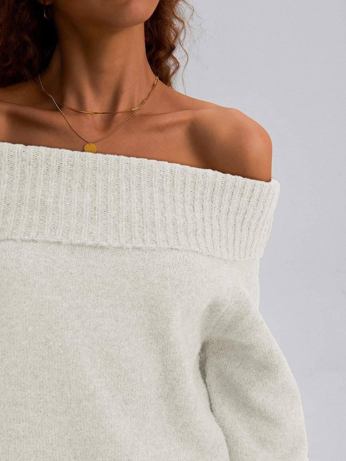 GiuliaRinaldi Off-The-Shoulder-sweater