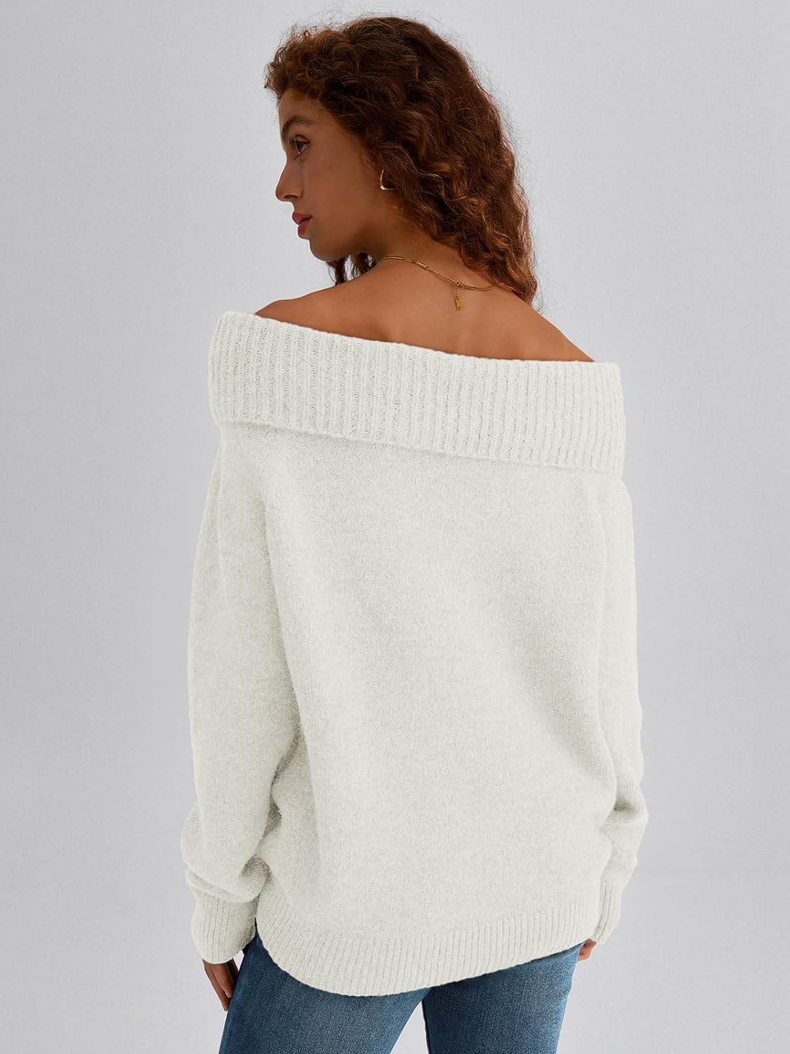 GiuliaRinaldi Off-The-Shoulder-sweater