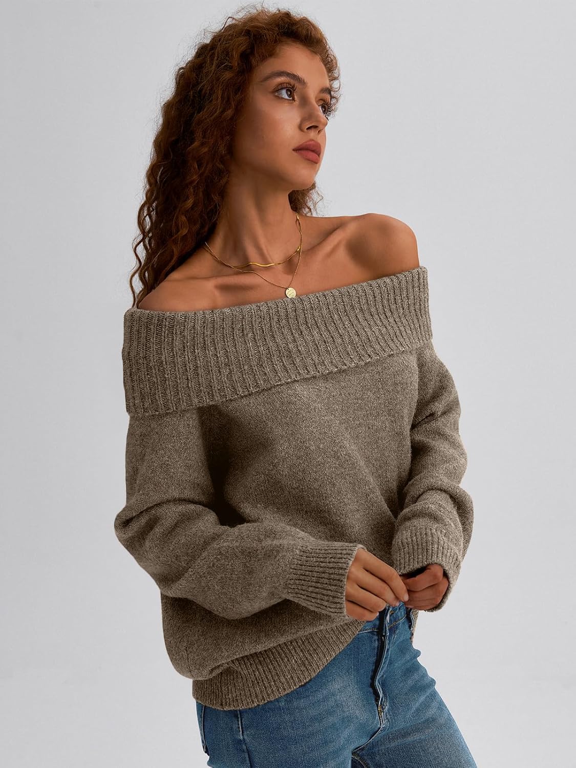 GiuliaRinaldi Off-The-Shoulder-sweater