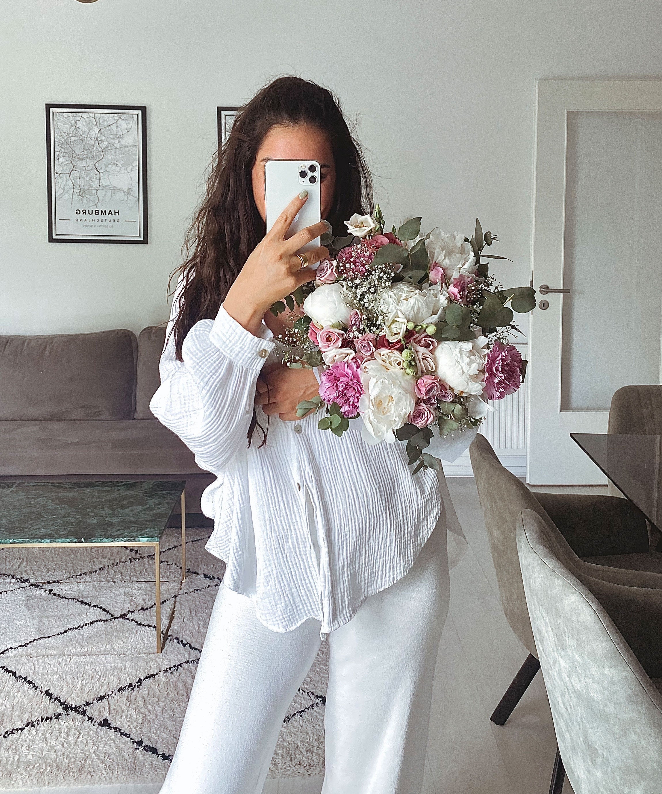 Giulia – Oversize Elegant Damebluse