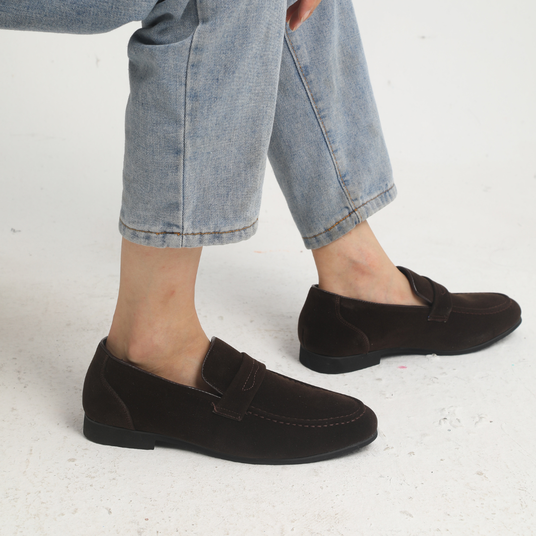 StefanoRinaldi Penny Loafers i ruskind
