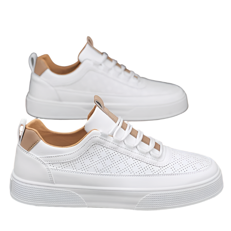 Matteo – Lave Lædersneakers til Mænd
