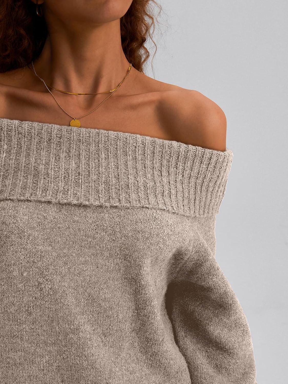 GiuliaRinaldi Off-The-Shoulder-sweater