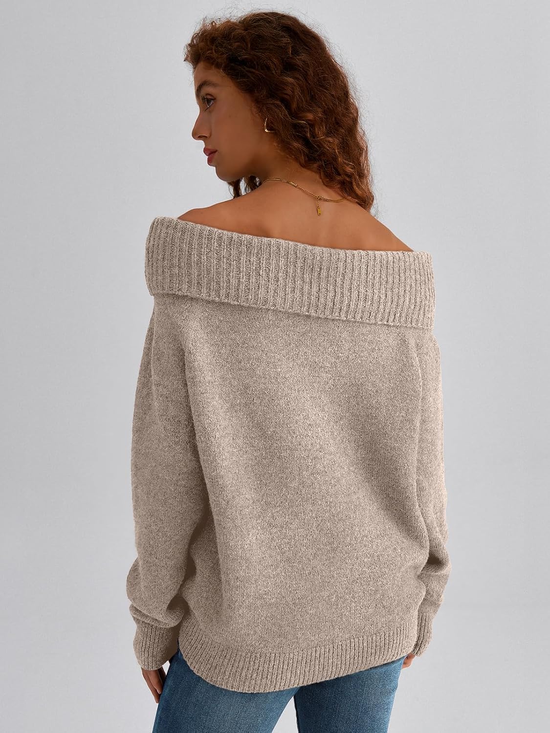 GiuliaRinaldi Off-The-Shoulder-sweater