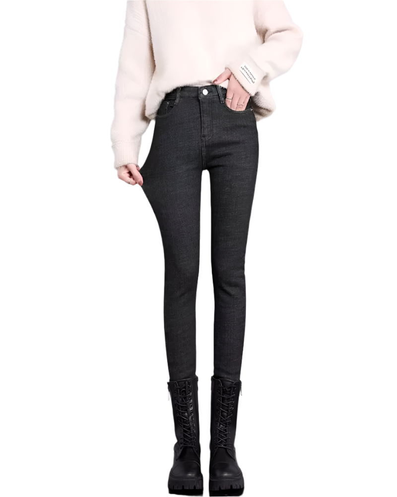 Lucia – Vinterforede Jeans til Kvinder