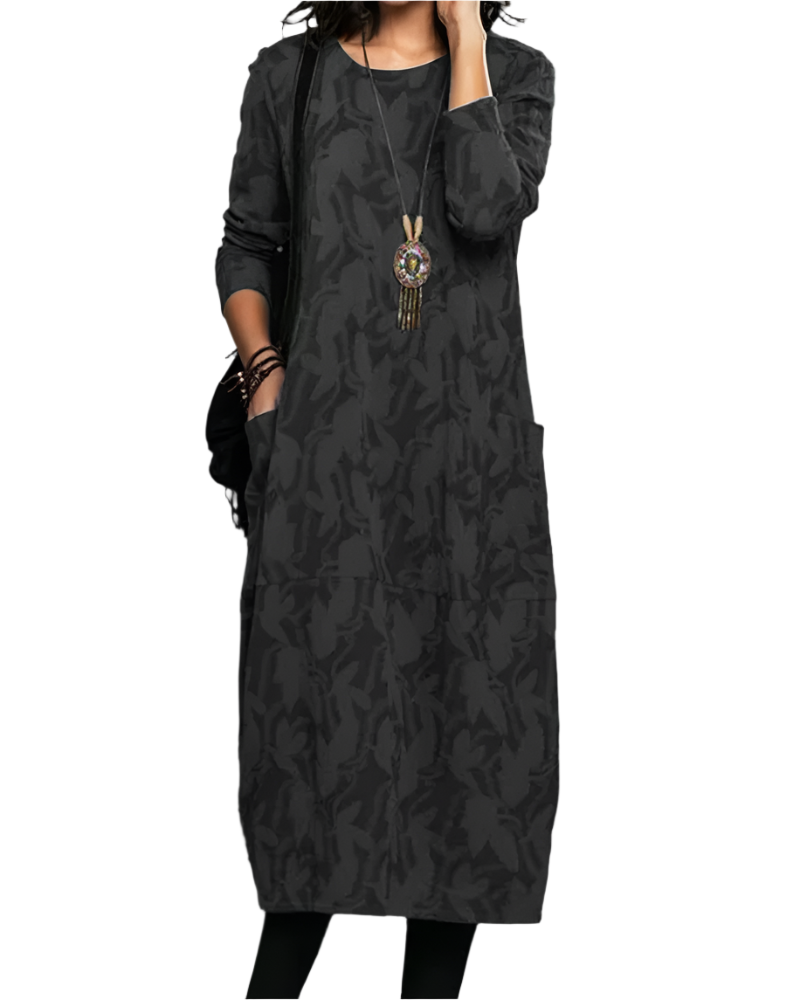 Camilla – Klassisk Lang Kjole til Kvinder