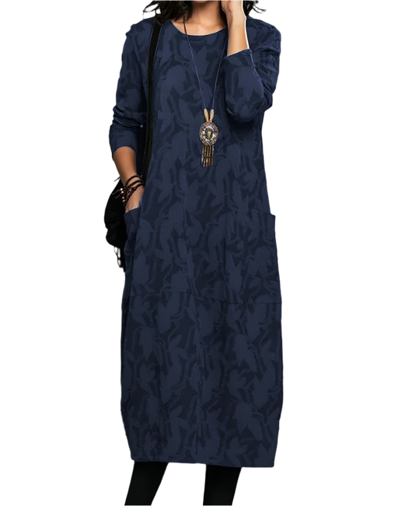 Camilla – Klassisk Lang Kjole til Kvinder