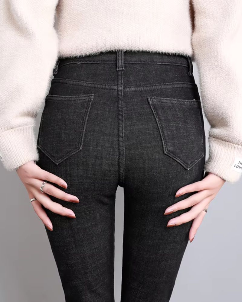 Lucia – Vinterforede Jeans til Kvinder