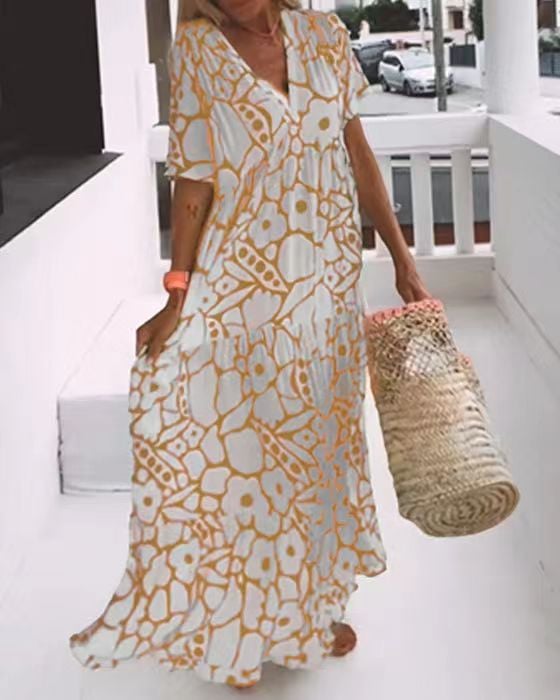 Lora | Sommerkjole med print