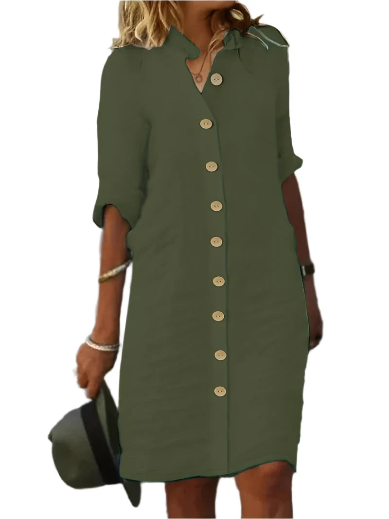 Giulia – Casual Kvinders Midi Kjole