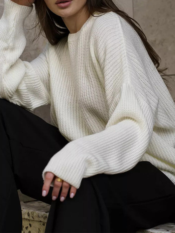 DarioCastelli Oversized Sweater Til Kvinder