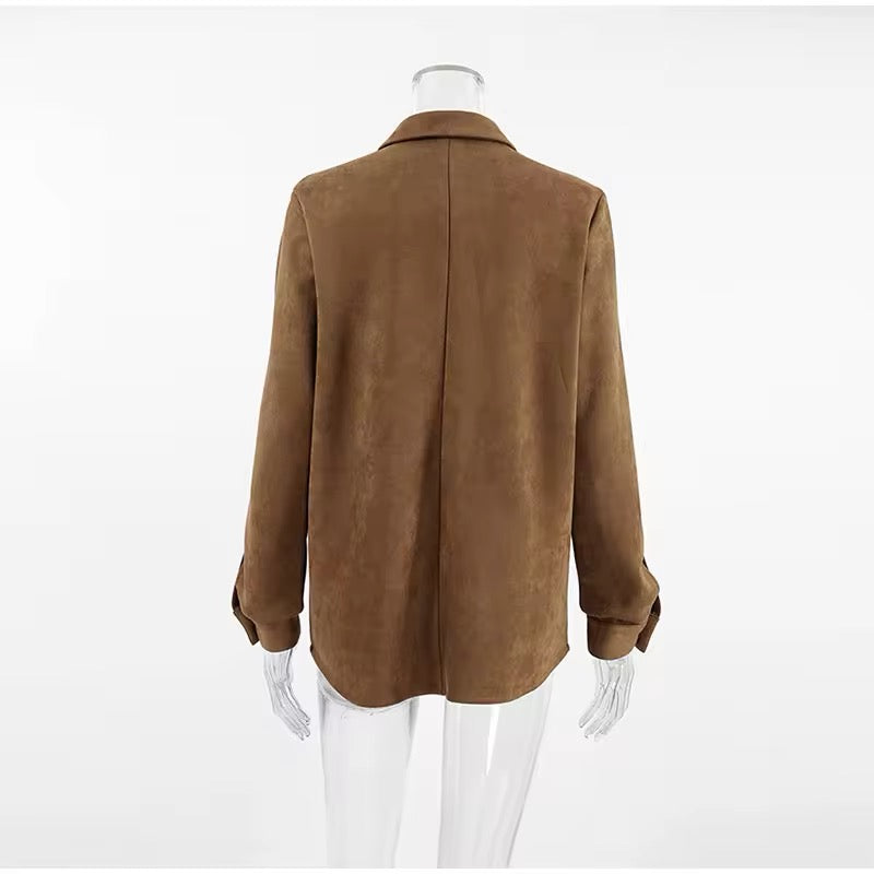 PietroBellini SUEDE Blazer Til Kvinder