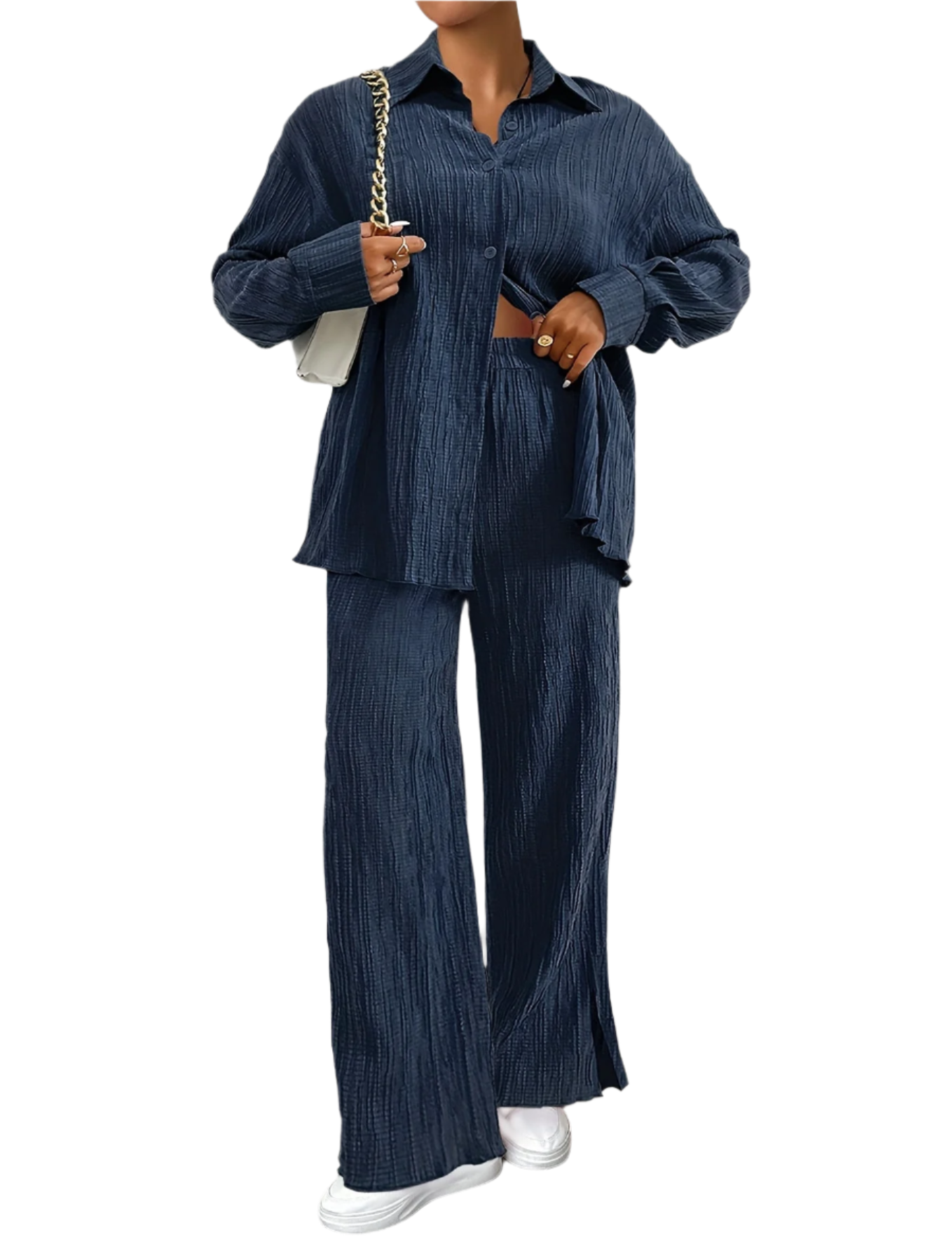 Isabella – Stribet Lounge Sæt til Kvinder