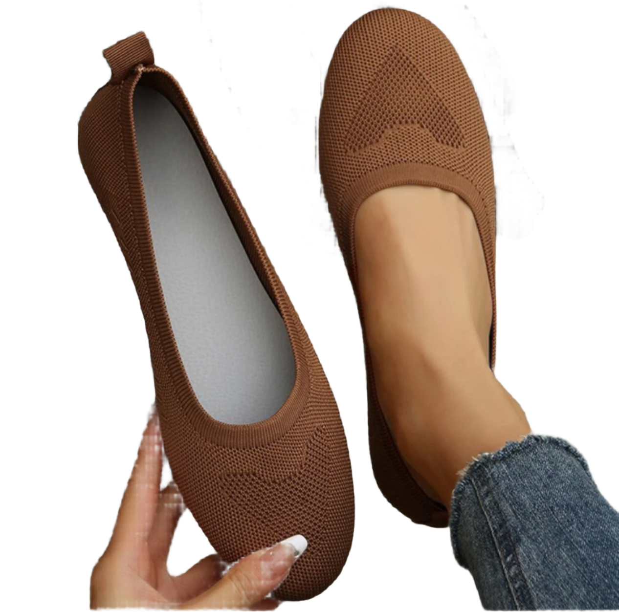 Lucia – Komfortable Slip-On Sko til Kvinder