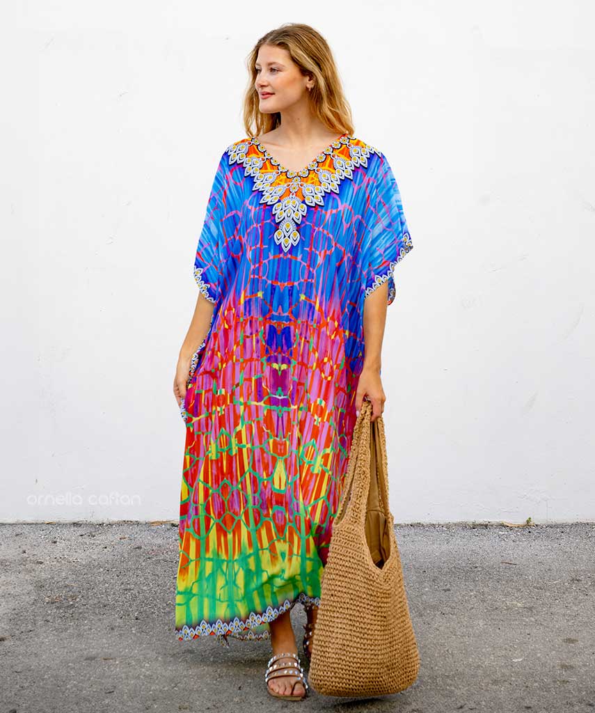 Aurora Zanetti Bohemian Maxikjole