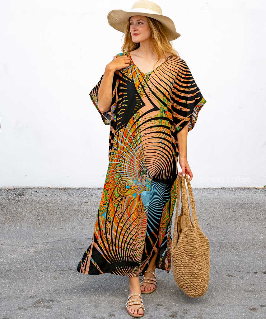 Aurora Zanetti Bohemian Maxikjole