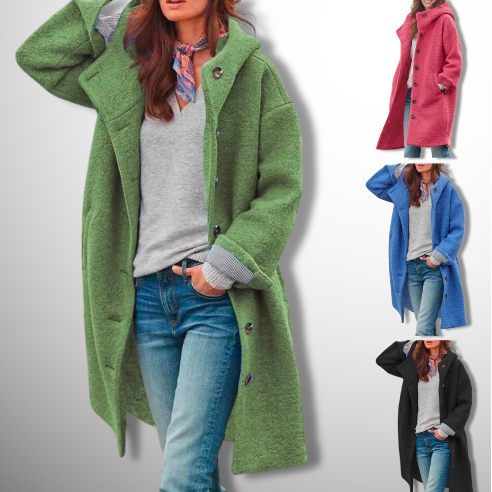 Chiara – Elegant Dame Trenchcoat i Sæsonens Farver