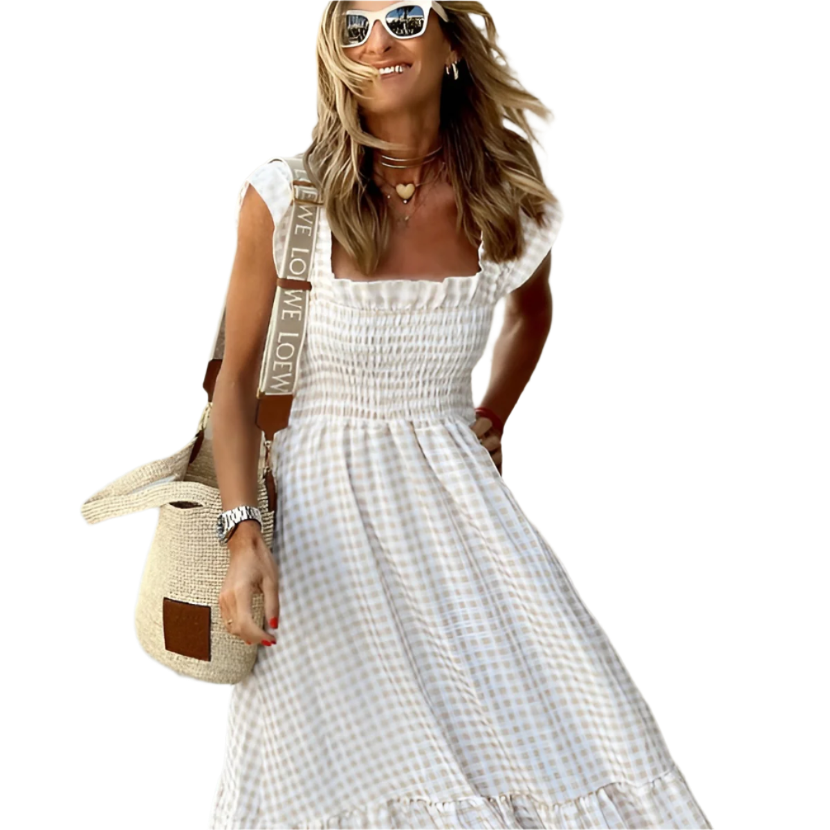 Chiara – Let og Luftig Sommerkjole til Kvinder