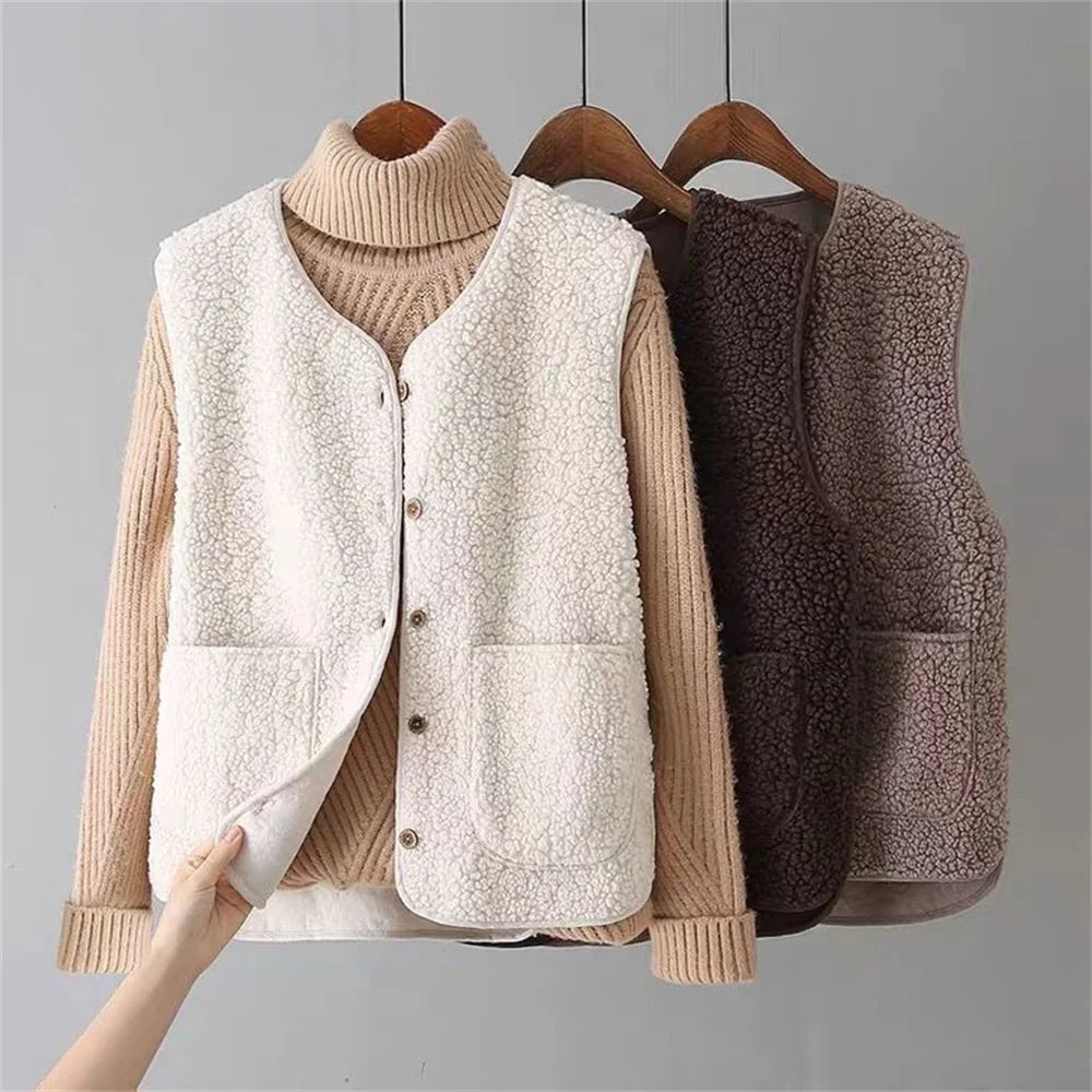 Sofia – Komfortabel Dame Teddyvest