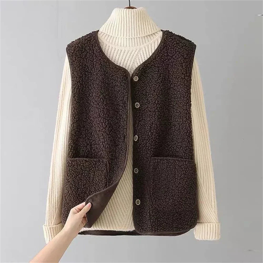 Sofia – Komfortabel Dame Teddyvest