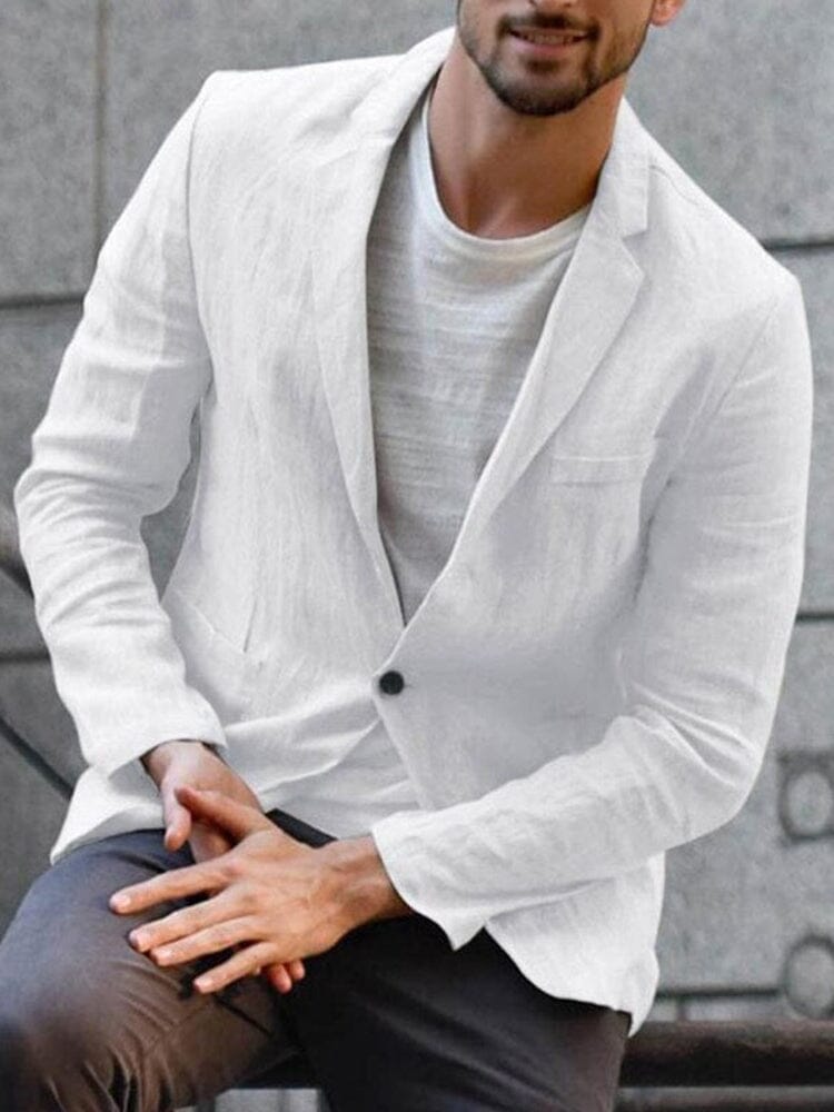 VernoFede Cotton Blazer til mænd
