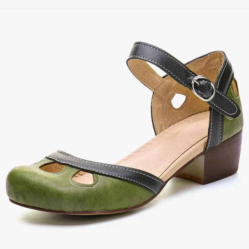 LiaRoma ortopædiske sandaler med lav hæl