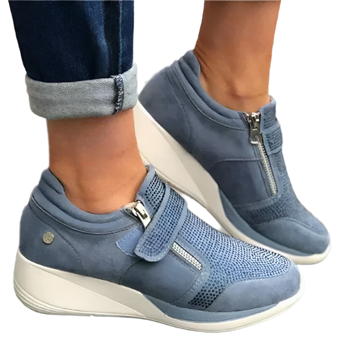 Sofia – Rhinestone Kilehælsneakers til Kvinder