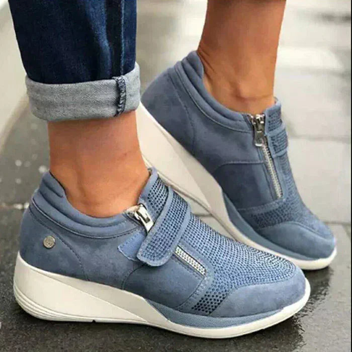 Sofia – Rhinestone Kilehælsneakers til Kvinder