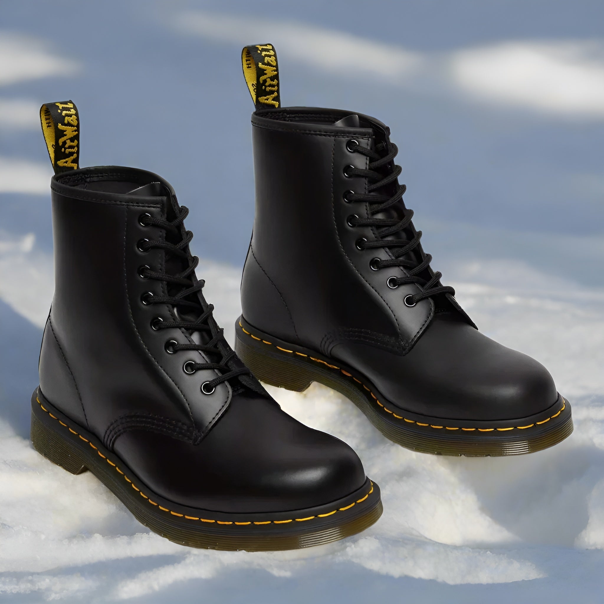 Luca – Unisex Snørestøvler i Økolæder