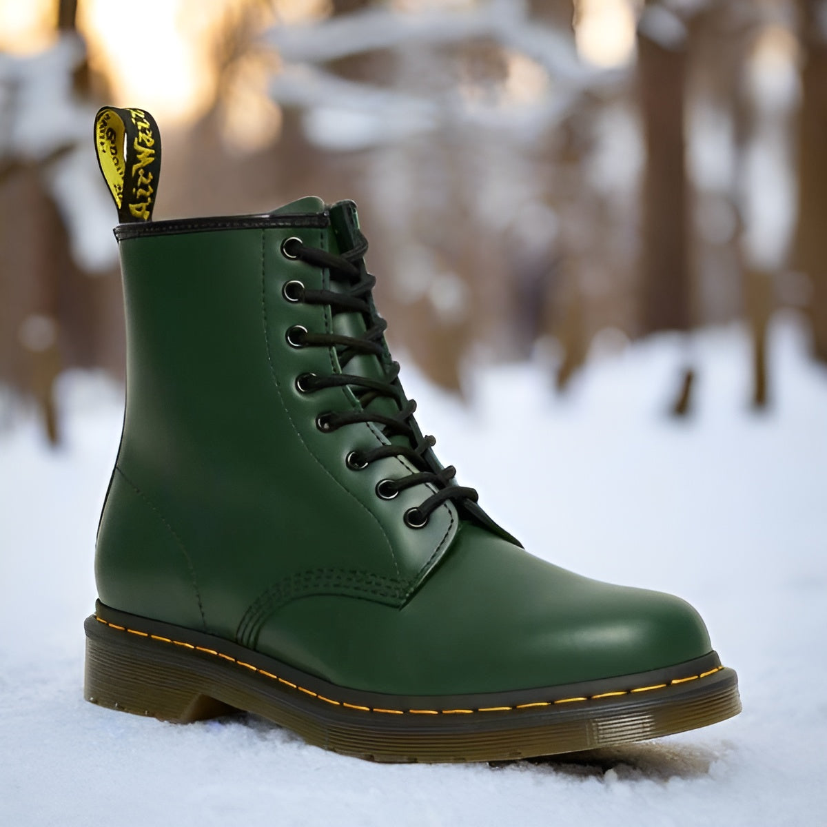 Luca – Unisex Snørestøvler i Økolæder