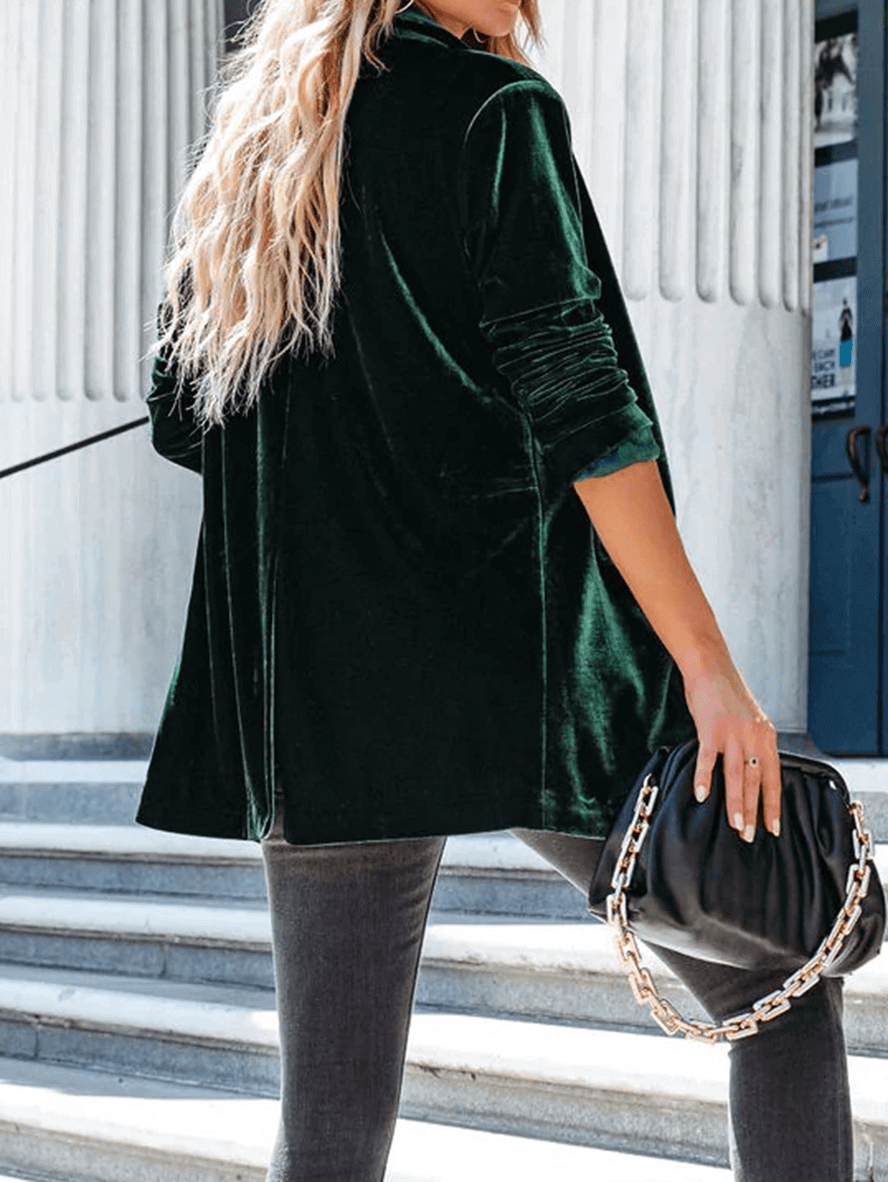 Alessia – Elegant Åben Blazer til Kvinder i Eksklusive Farver
