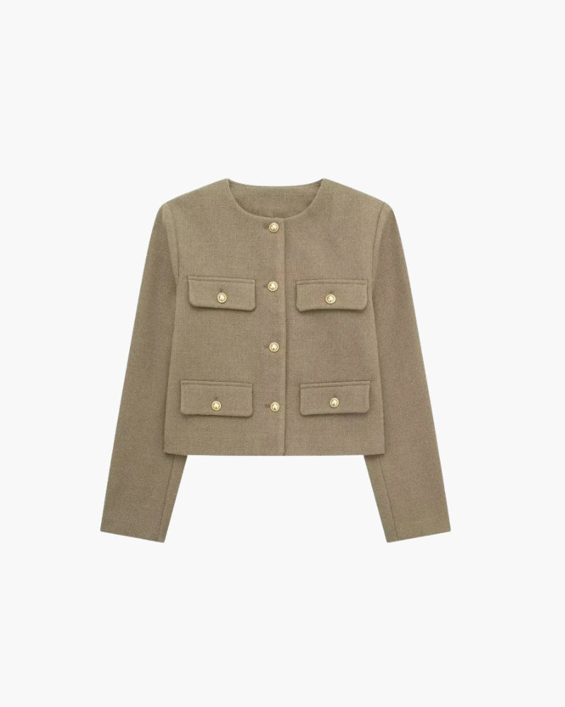 Saviani - Blazer med kort talje til kvinder