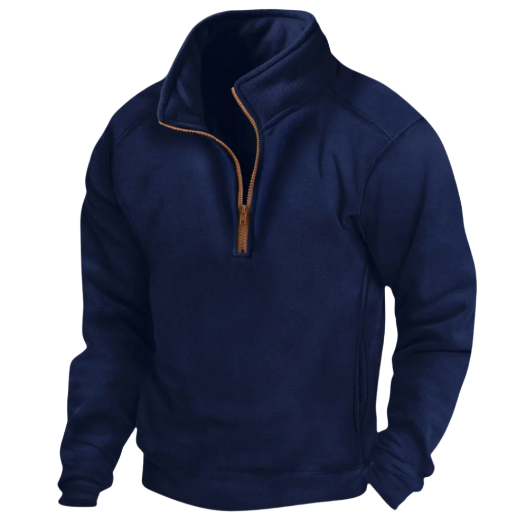 Leonardo – Herre Varm Fleece Half-Zip Trøje