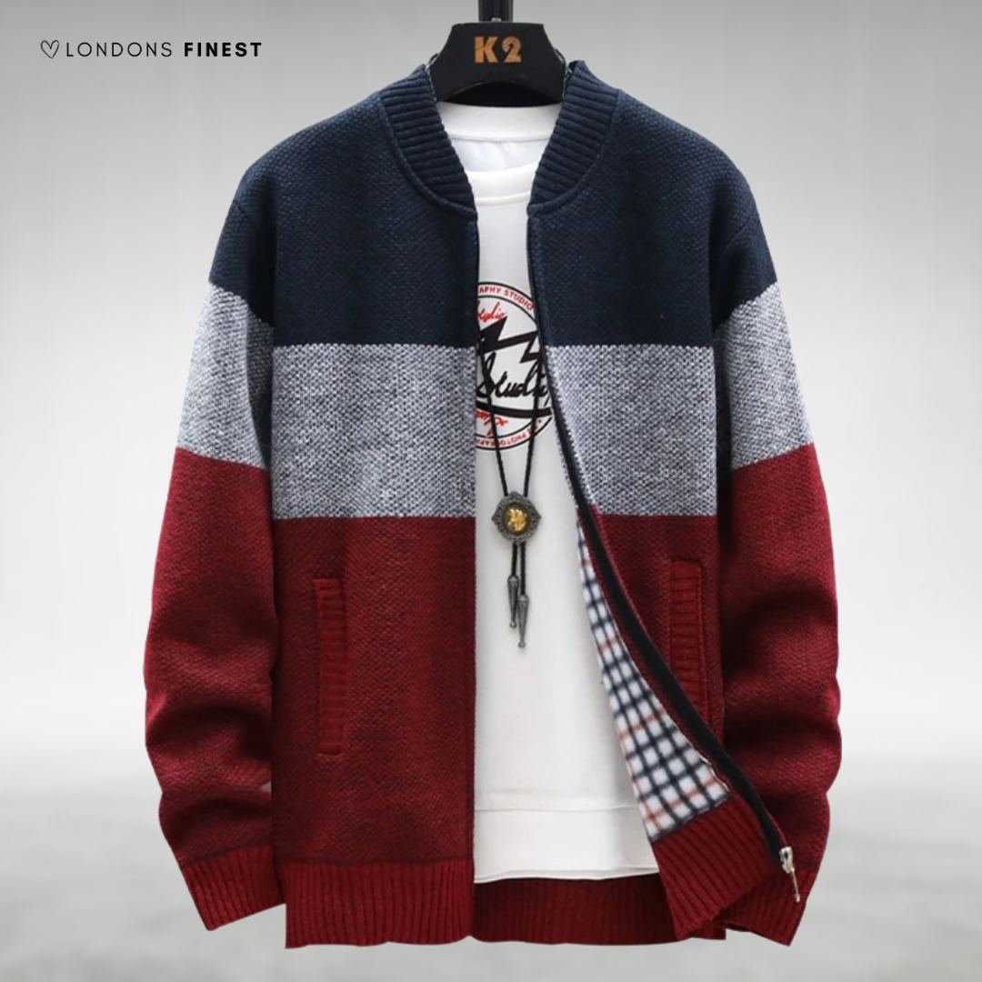 Lorenzo – Blødt Fleece Herrecardigan for Varme & Stil