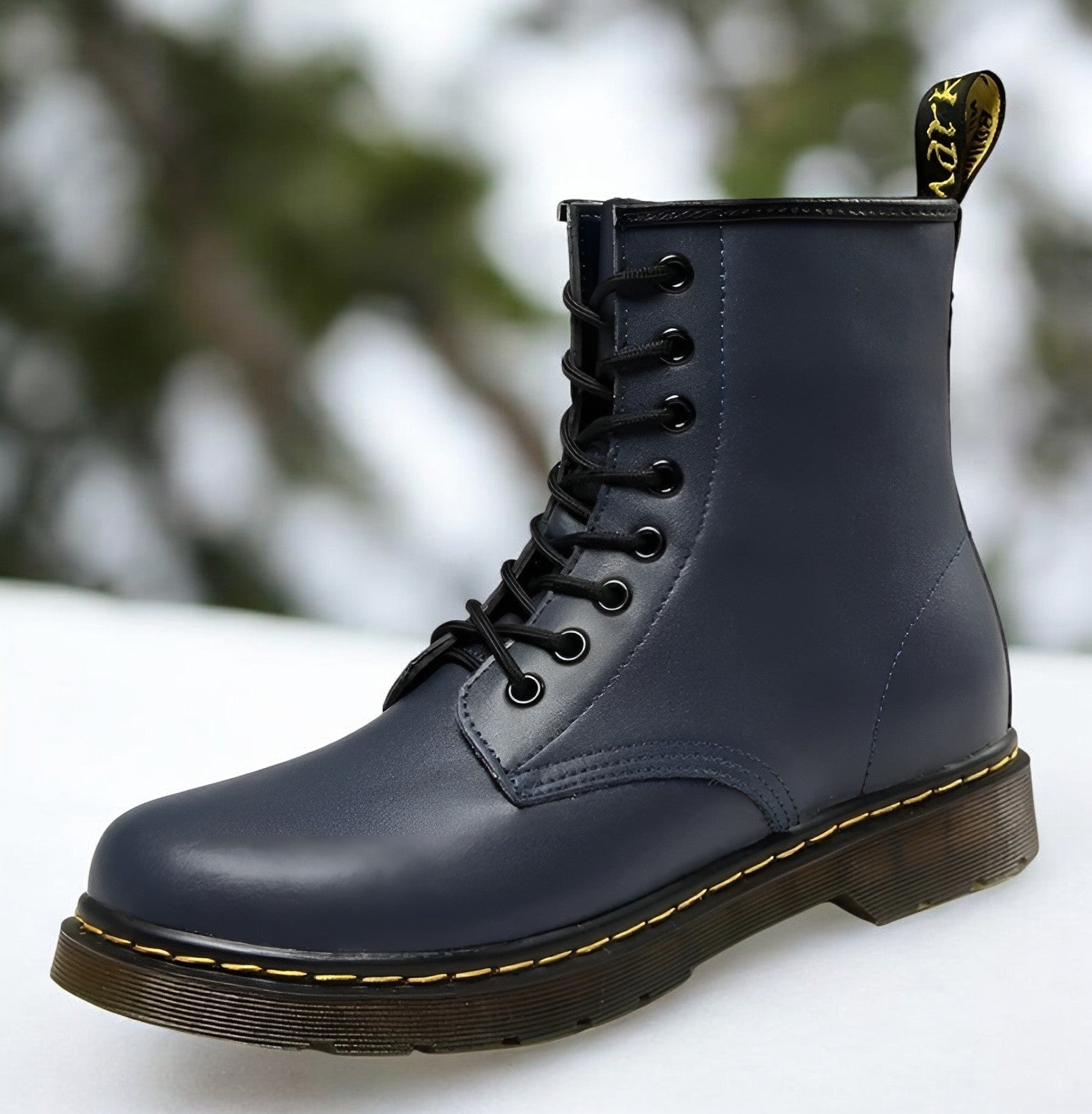 Luca – Unisex Snørestøvler i Økolæder